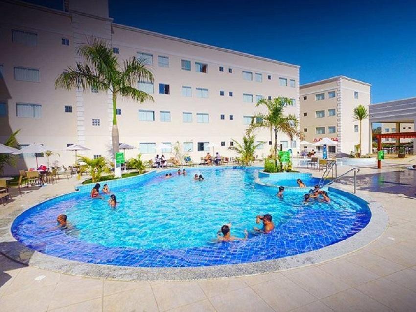 Apartamento Encontro das Águas Caldas Novas Esterno foto